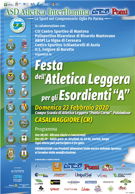 FESTA DEGLI ESORDIENTI A 2020