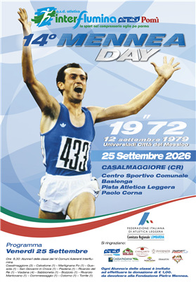SAVE THE DATE! Settembre 2026